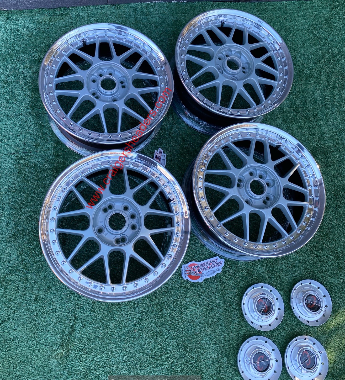 Racing Hart Type C’s - 4x114 & 5x114 - 17x7.5" +42 Offset