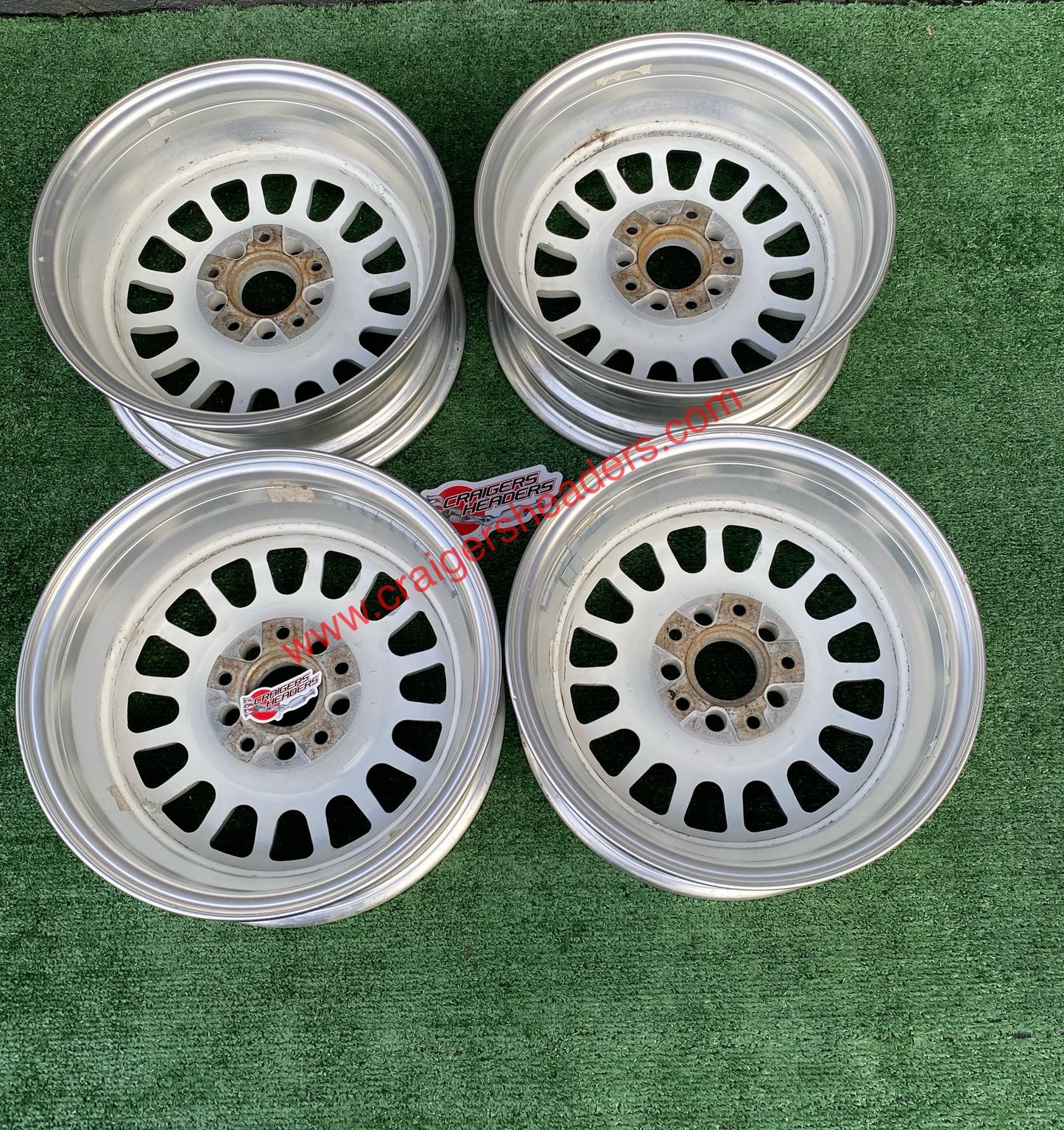 Dunlop Formula CP-R's - 5x114 - 15 x 6.5" +5 offset