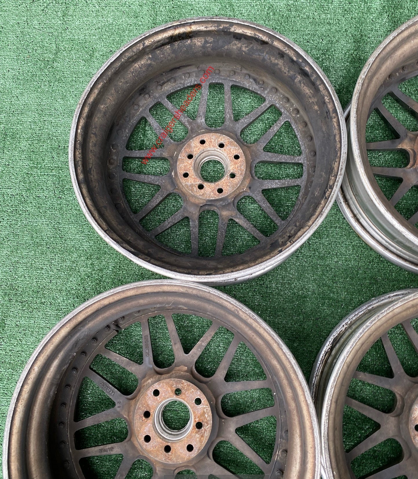 Racing Hart Type C2’s - 4x100 & 4x114 - 18 x 7.5"- Perfect Refinish Canidate