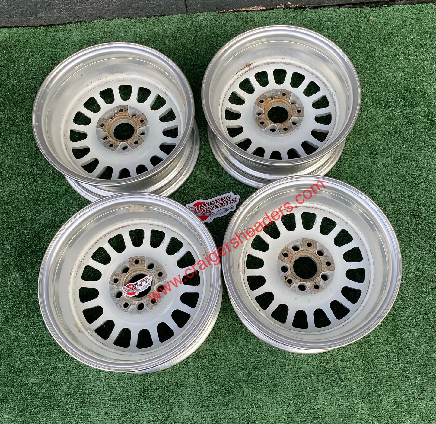 Dunlop Formula CP-R's - 5x114 - 15 x 6.5" +5 offset