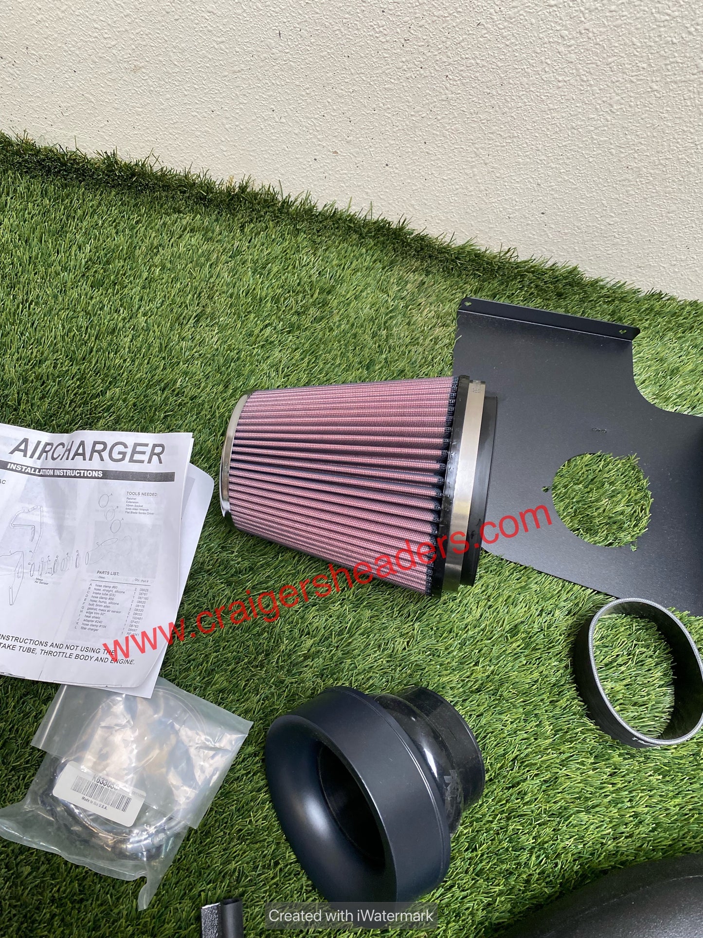 K&N 63 Series Aircharger High Performance Cold Air Intake Kits 63-3050