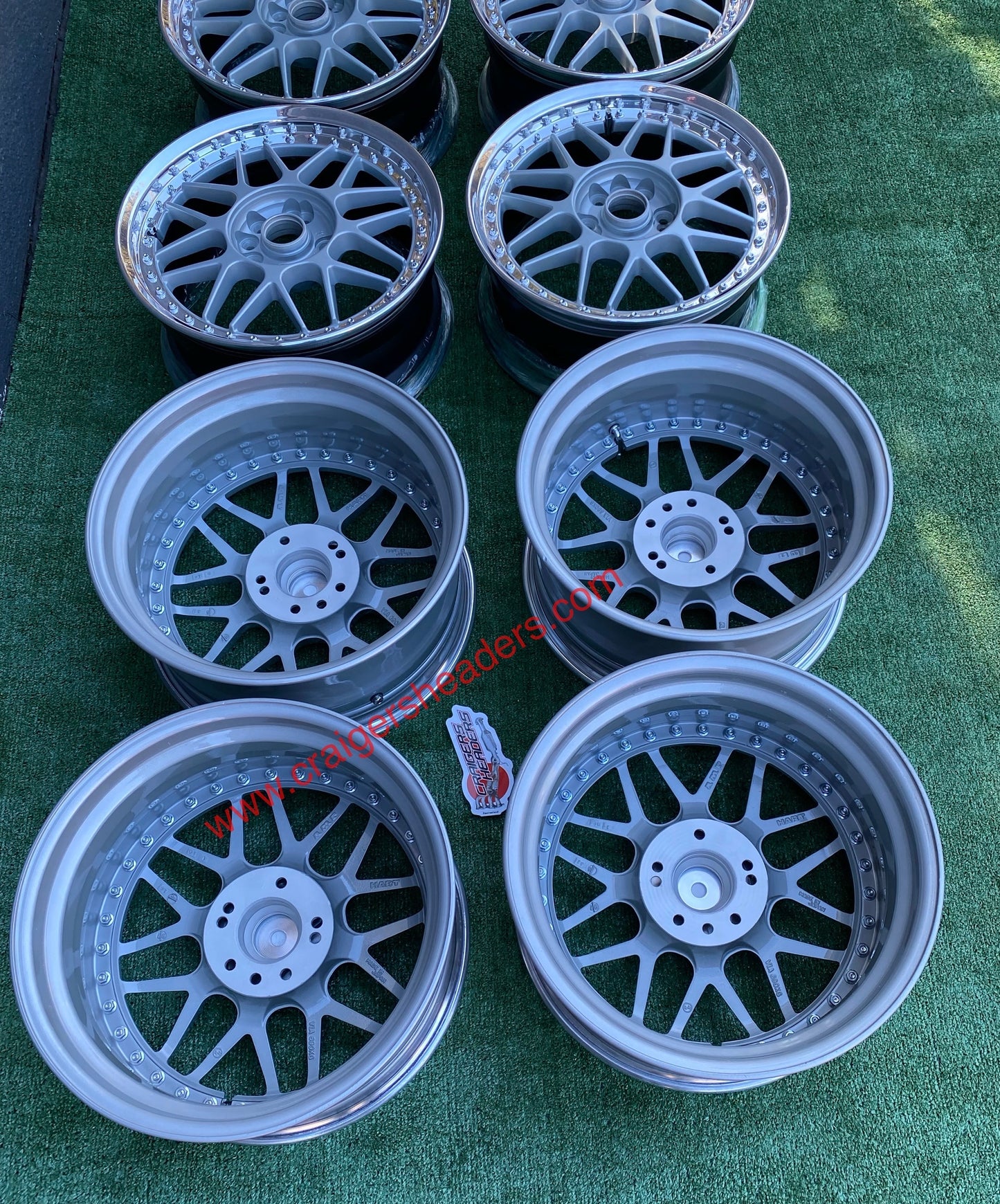 Racing Hart Type C’s - 4x114 & 5x114 - 17x8.5" +40 Offset