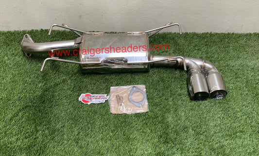 2008 Subaru Impreza GRB WRX - MXP Stainless Steel Exhaust "Rear Section"