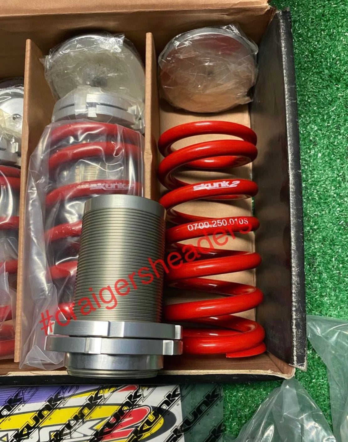 SKUNK2 517-06-0750 RACING COILOVER SLEEVE KIT