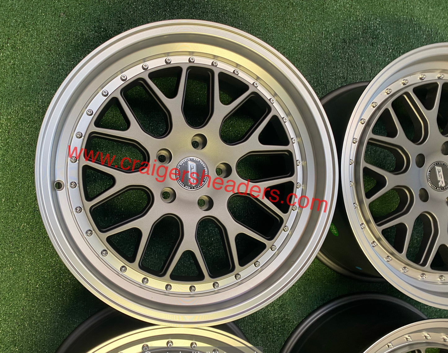 ESR CS1 Matte Graphite Wheelset - 5x120 - 19x8.5" & 19x9.5