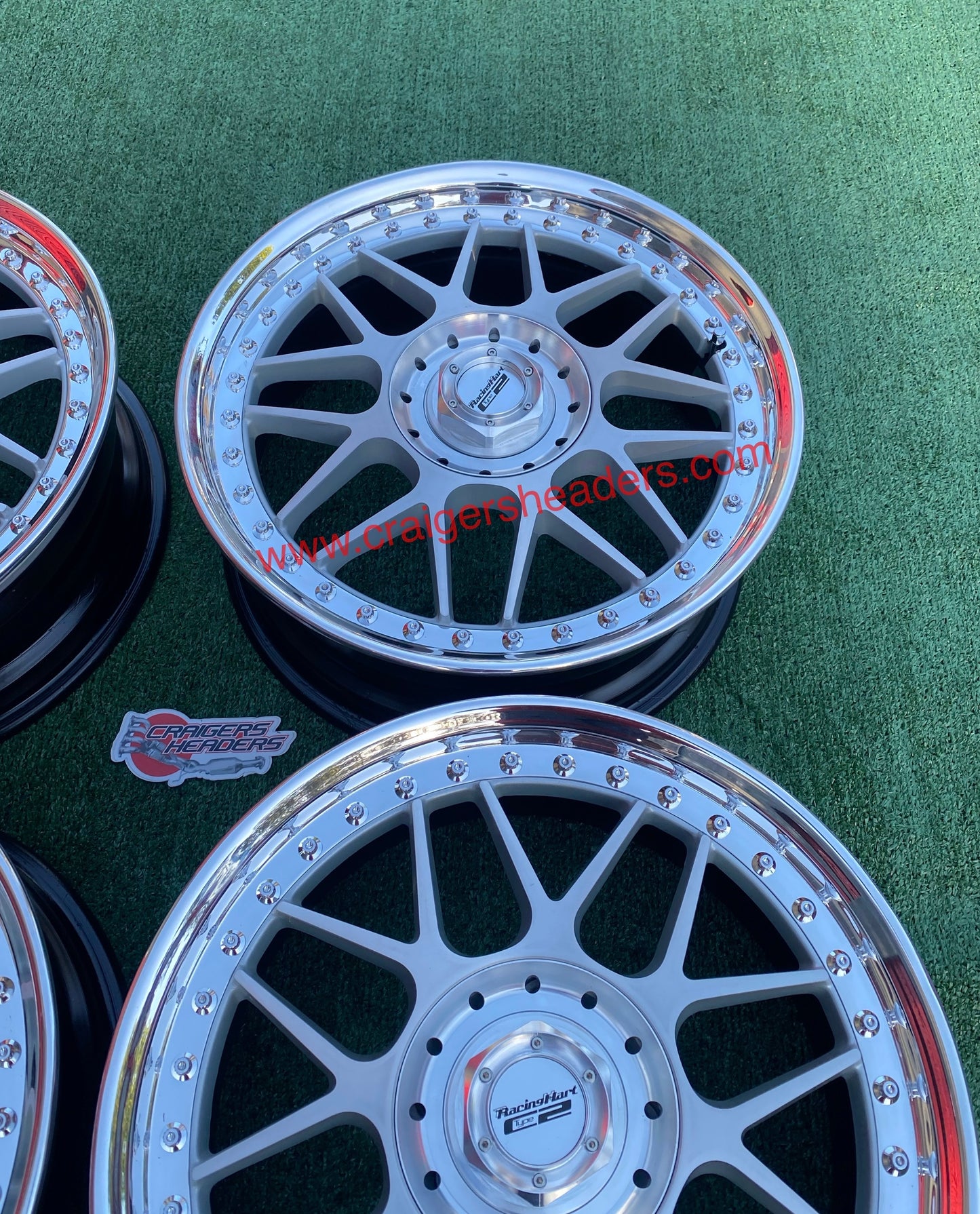 Racing Hart Type C2’s - 4x100 & 4x114 - 17 x 7”