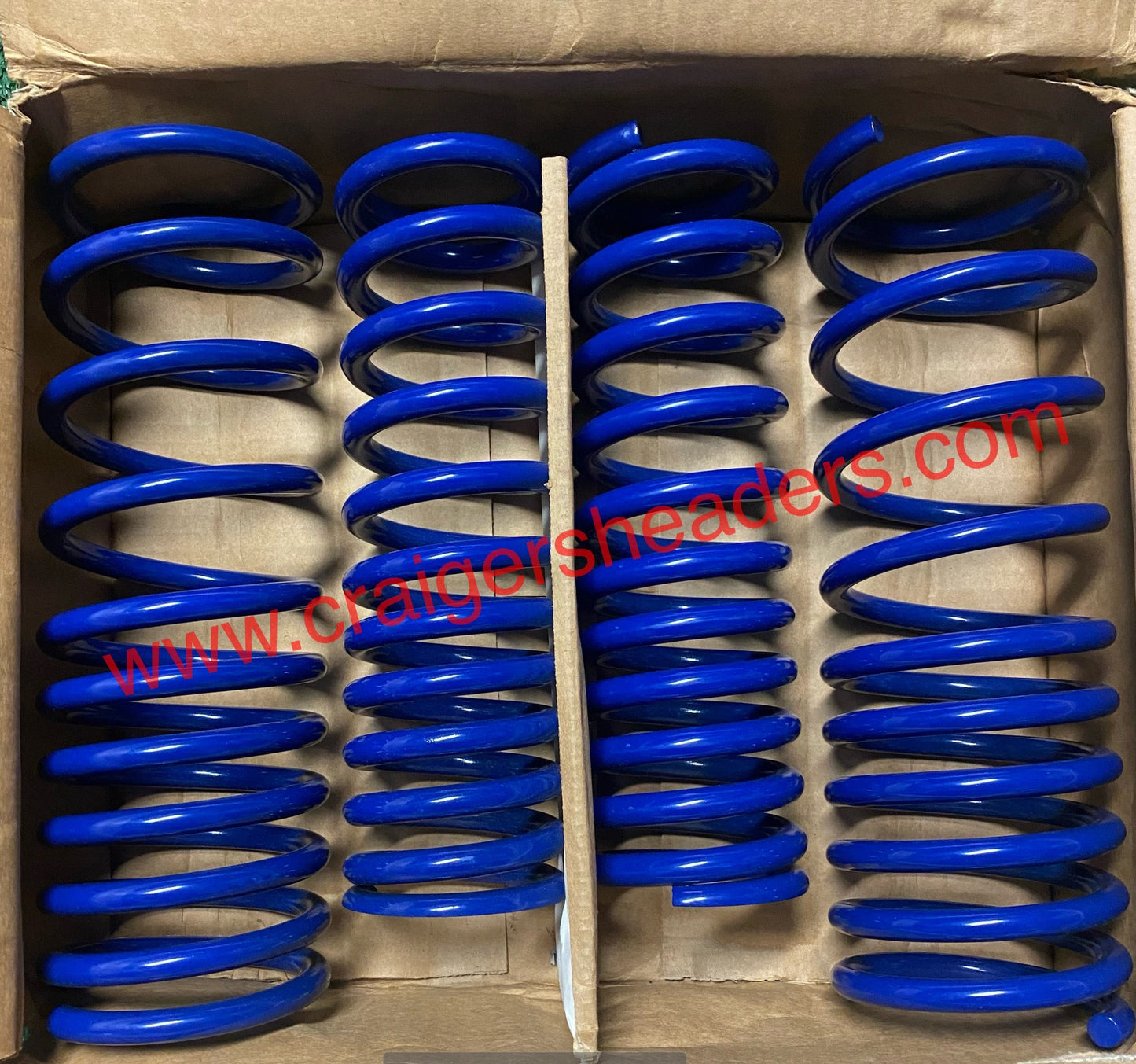 Sprint Performance Lowering Springs - 86-89 Honda Accord