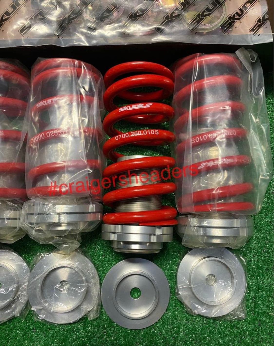 SKUNK2 517-06-0750 RACING COILOVER SLEEVE KIT