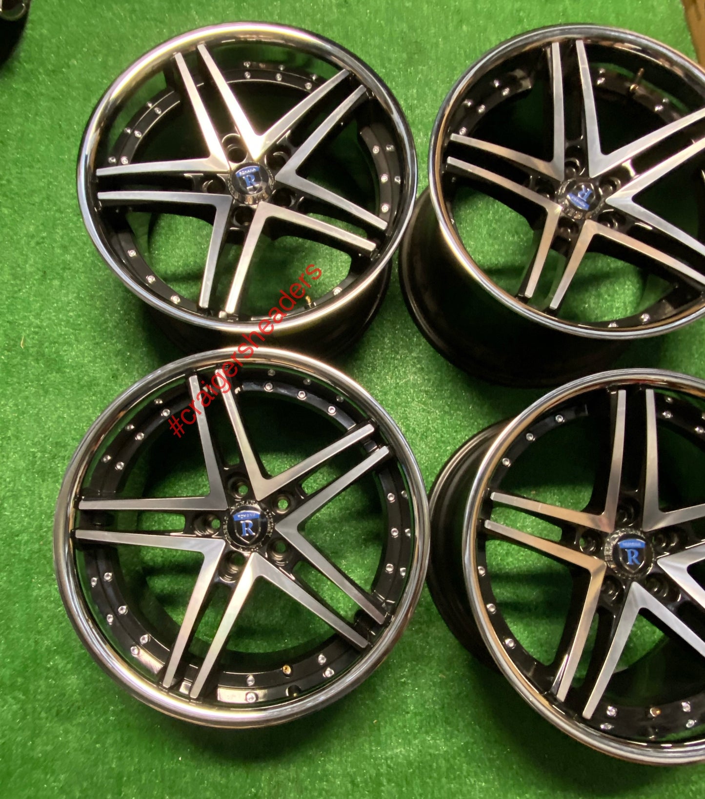 Rohana RC5 wheelset - 5x114 - 19x8.5" & 19x9.5"