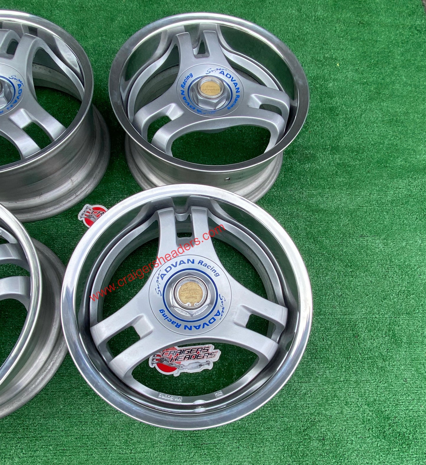 Yokohama Super ADVAN Racing SA3R Silver 15x6.5", 4x100