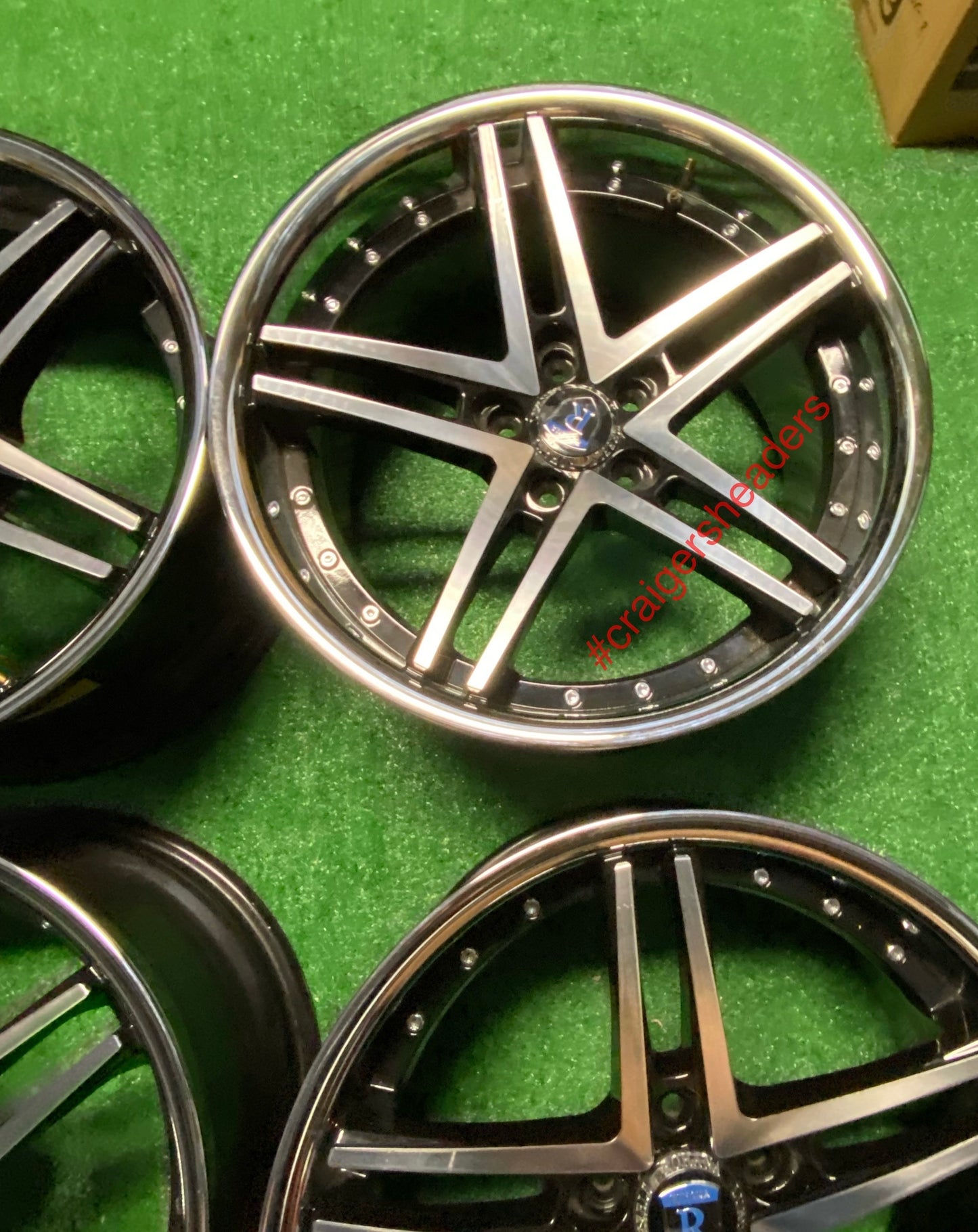 Rohana RC5 wheelset - 5x114 - 19x8.5" & 19x9.5"