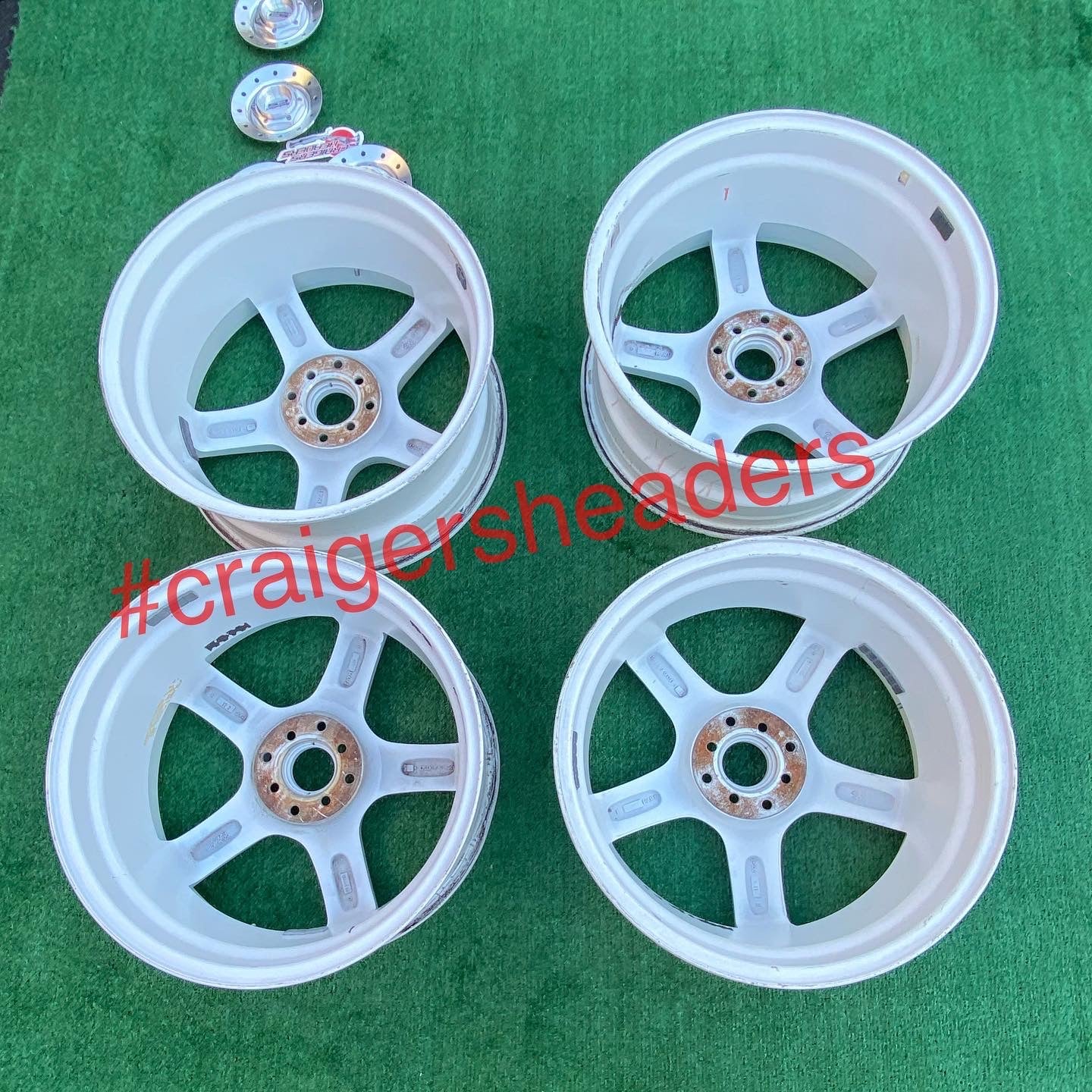 Racing Hart Evolution wheelset - 4x100 & 4x114 - 18 x 7.5"