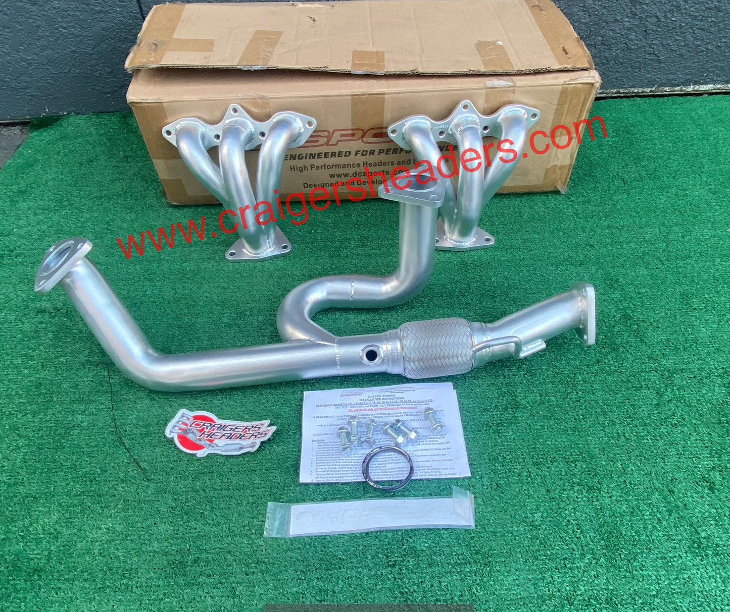 Acura/Honda V6 DC sports 3-1 Ceramic coated headers