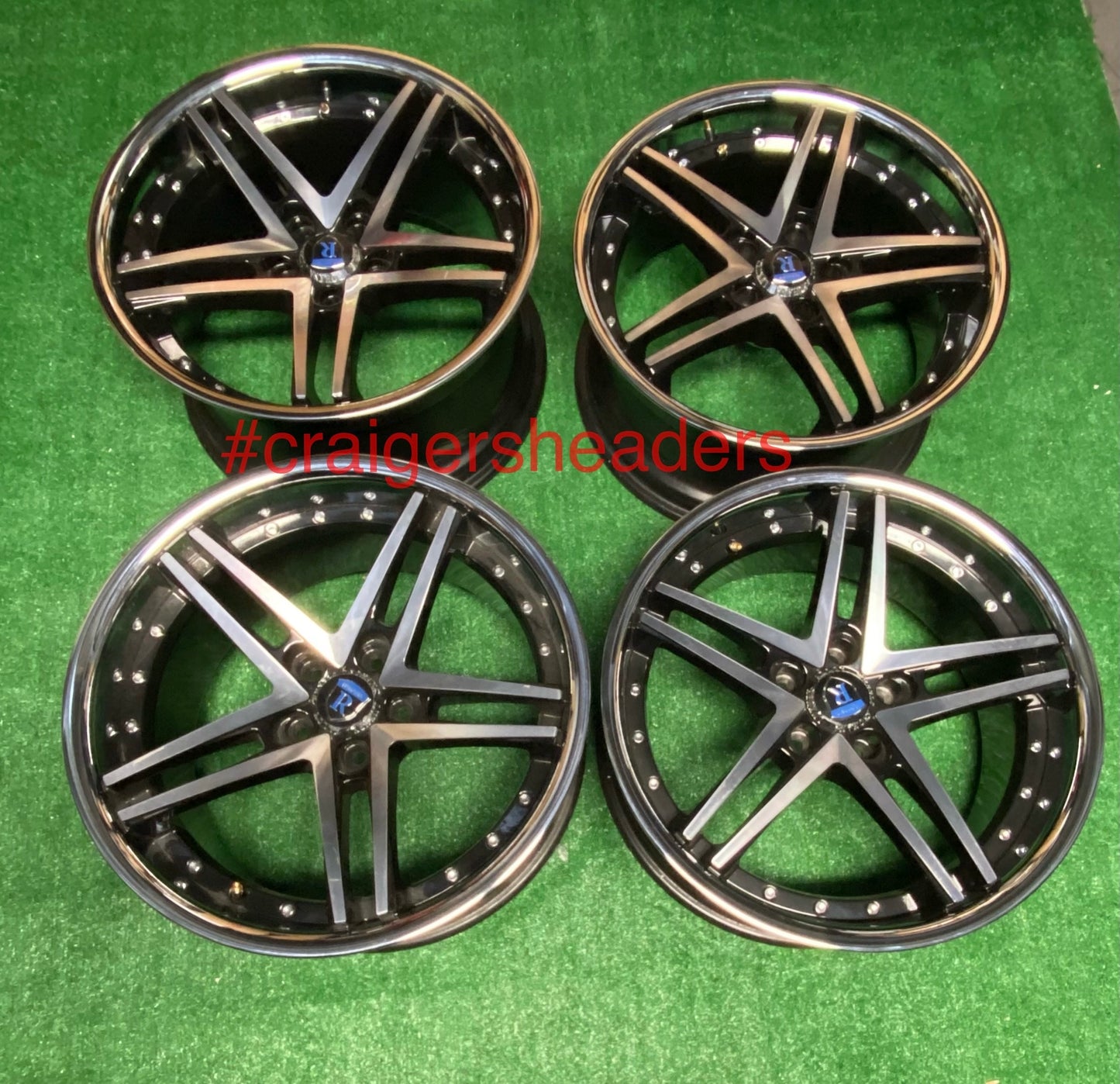 Rohana RC5 wheelset - 5x114 - 19x8.5" & 19x9.5"