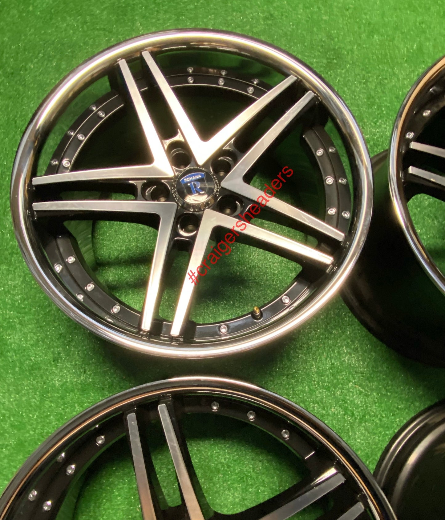 Rohana RC5 wheelset - 5x114 - 19x8.5" & 19x9.5"